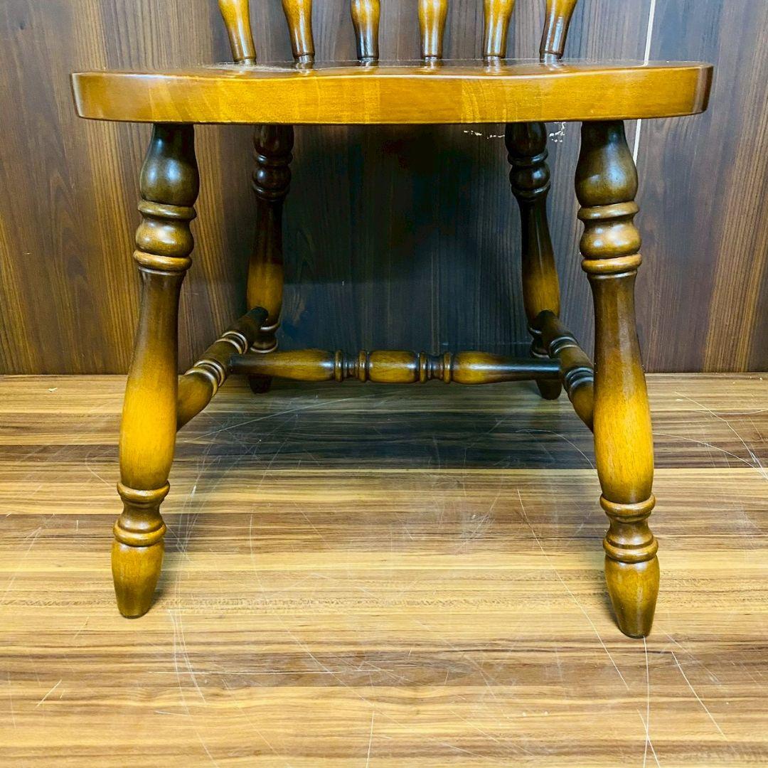 B*.様 Q1041 2脚セット　キツツキ　飛騨産業　椅子　家具　チェア　レトロ