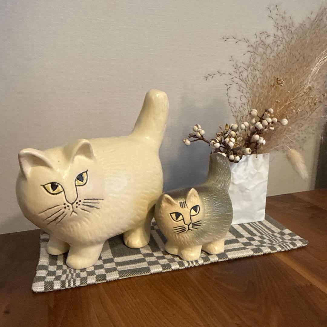 新品モア　二匹　リサラーソン生前のお品　レア