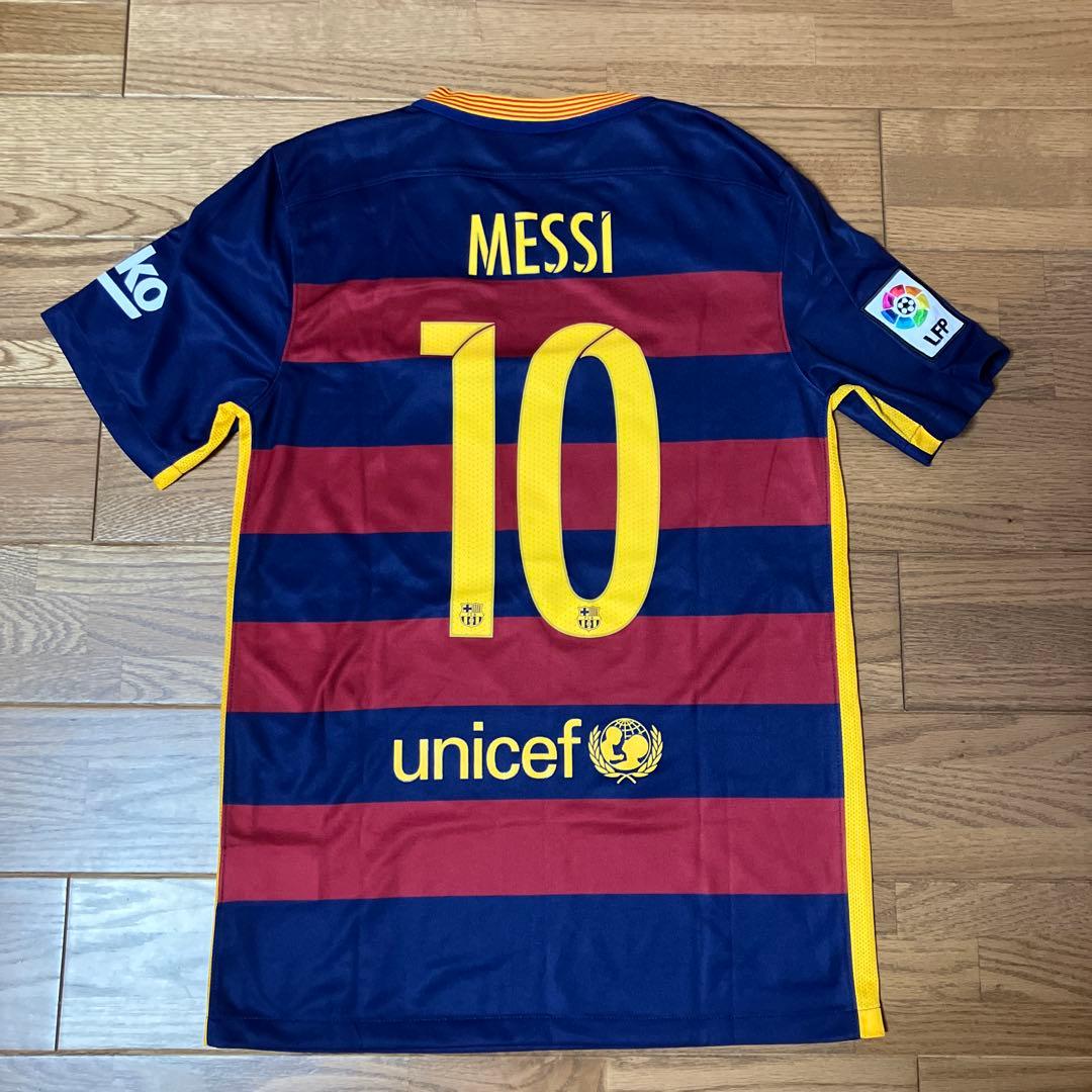 【極美品/正規品】バルセロナ メッシ ユニフォーム