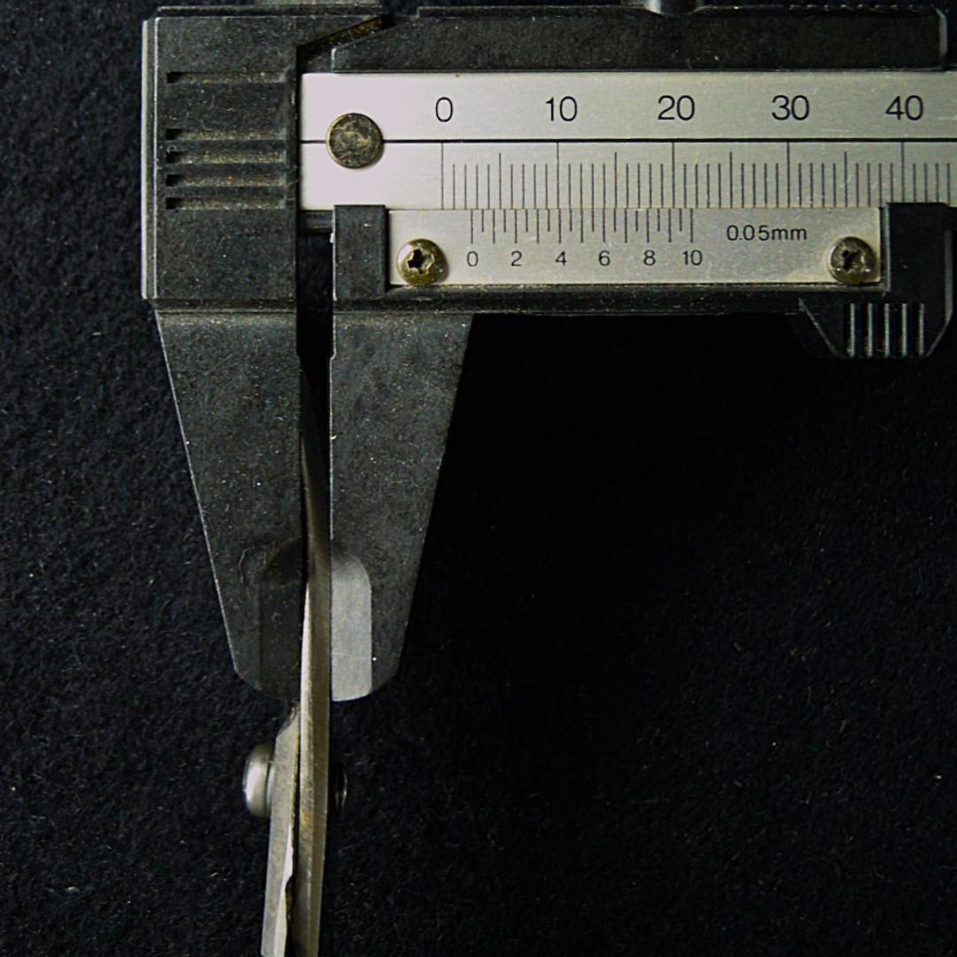 茶*爺様 安重 総火造 さつき鋏 稀少な曲刃 無銘 未使用 149mm 新店舗移