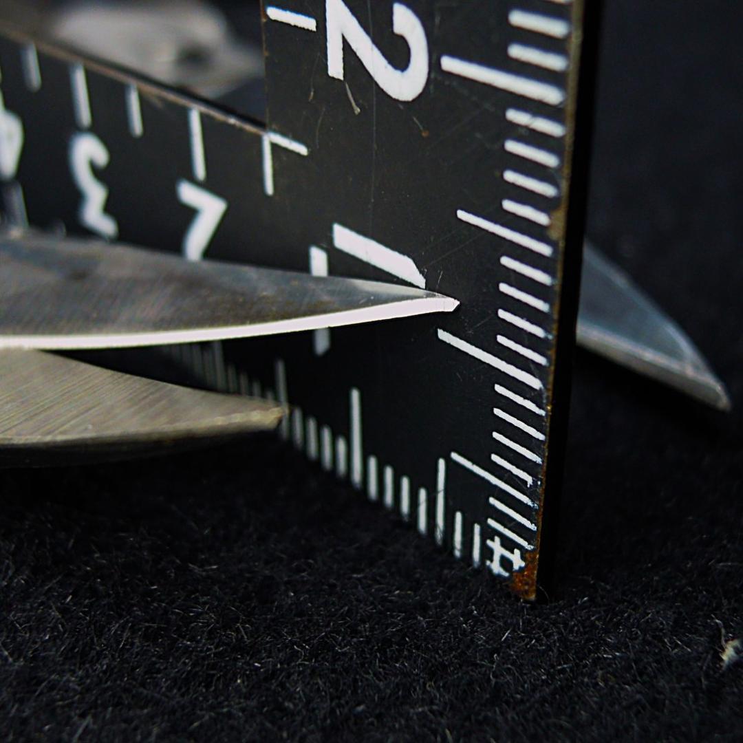 茶*爺様 安重 総火造 さつき鋏 稀少な曲刃 無銘 未使用 149mm 新店舗移