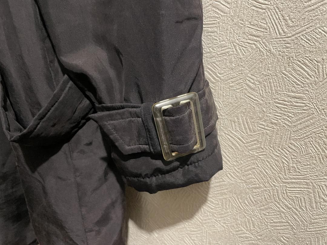 Y's Yohji Yamamoto シルク パデッド トレンチ コート