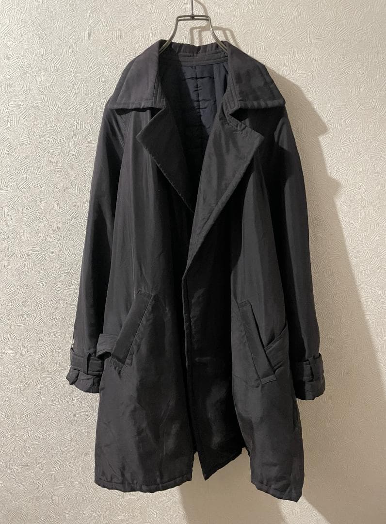 Y's Yohji Yamamoto シルク パデッド トレンチ コート