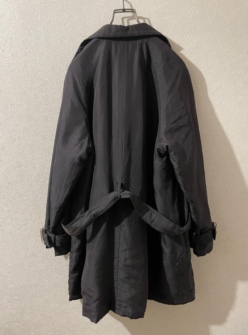 Y's Yohji Yamamoto シルク パデッド トレンチ コート