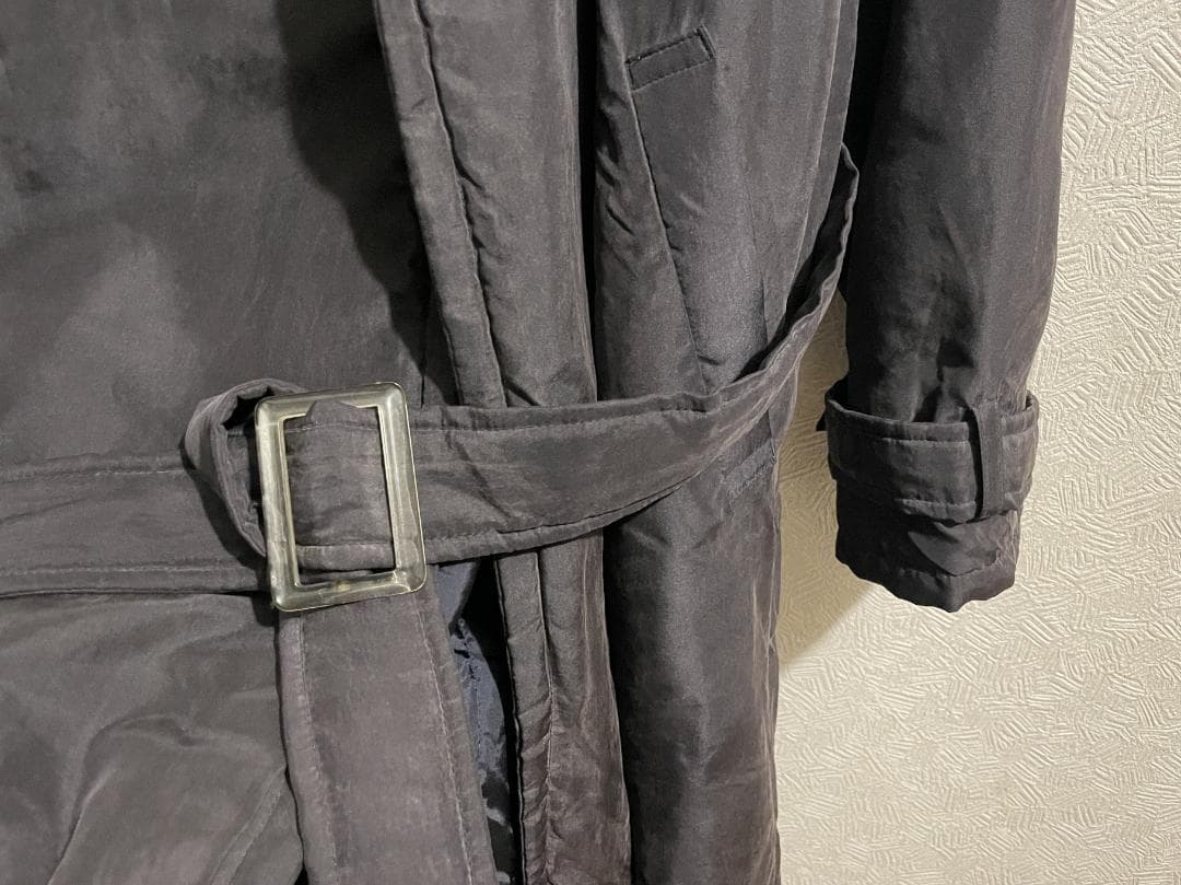 Y's Yohji Yamamoto シルク パデッド トレンチ コート