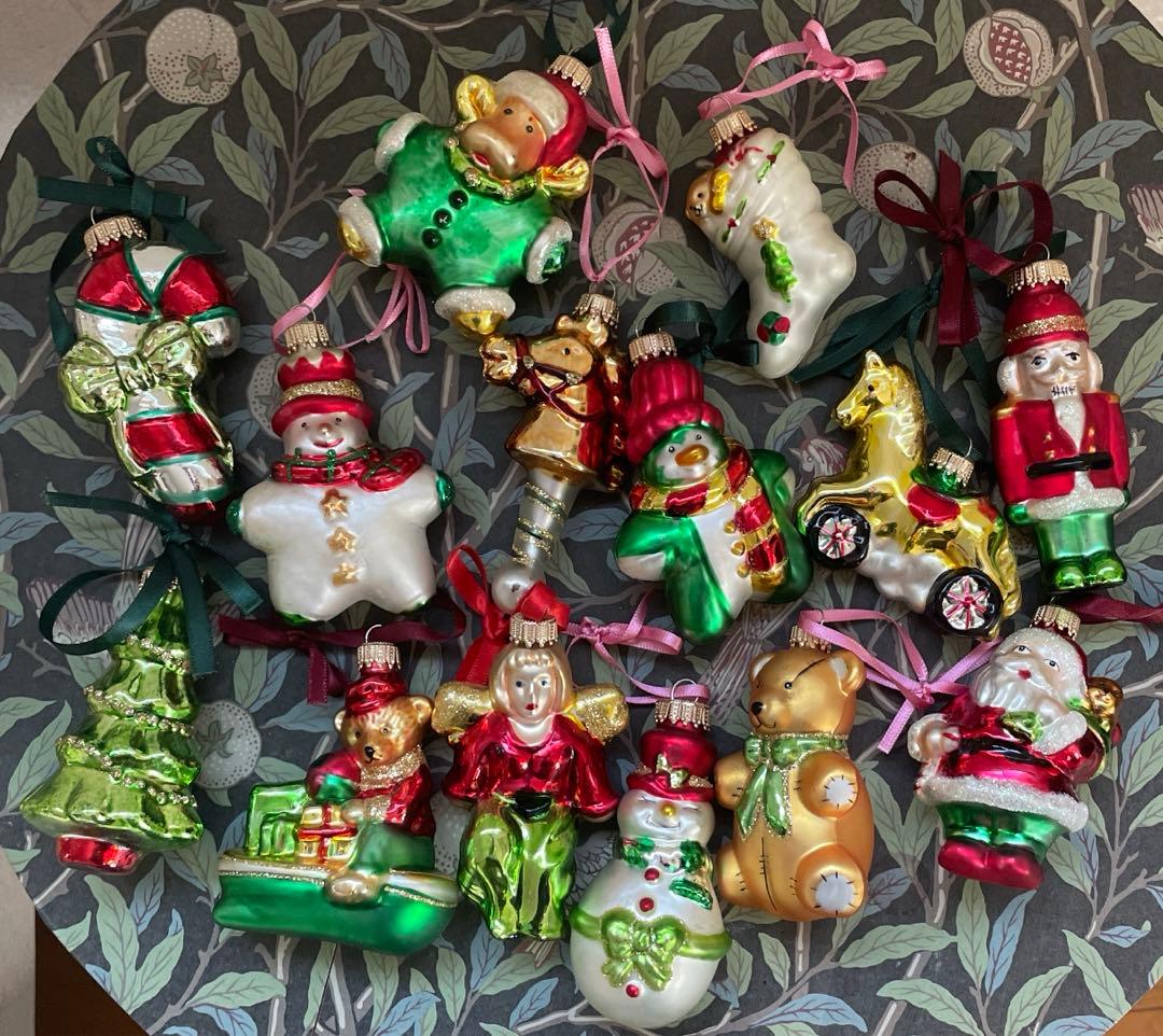 クリスマス⭐︎オーナメント　レトロアメリカン　28個セット