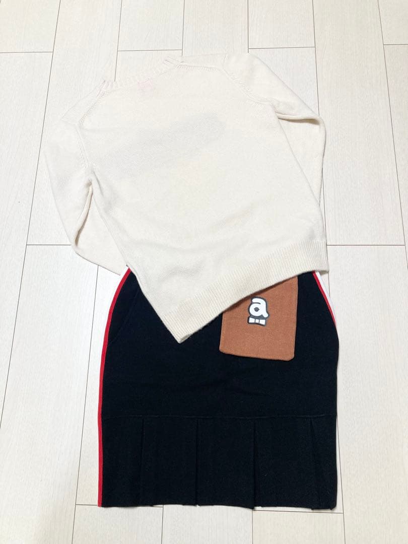 (美品・新品)アルチビオarchivio カシミヤセーター・スカート サイズ36