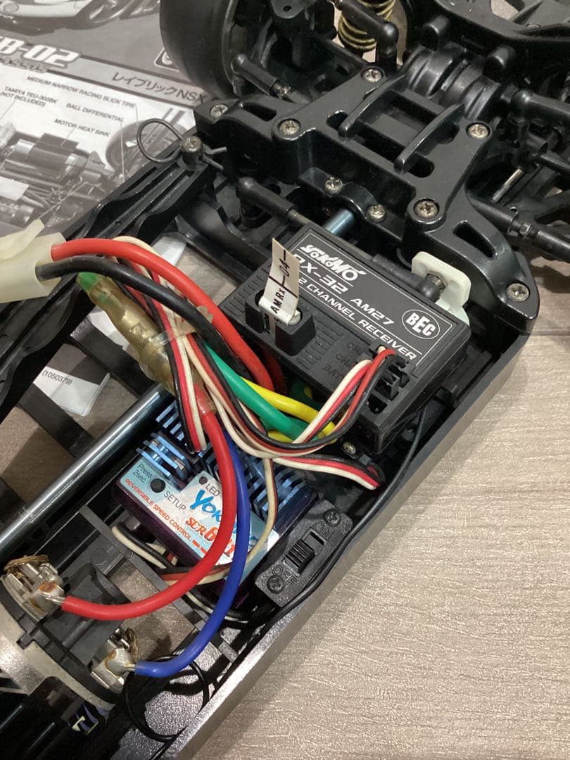 タミヤ　NSX TB-02シャーシ 1/10 RAYBRIG ラジコン