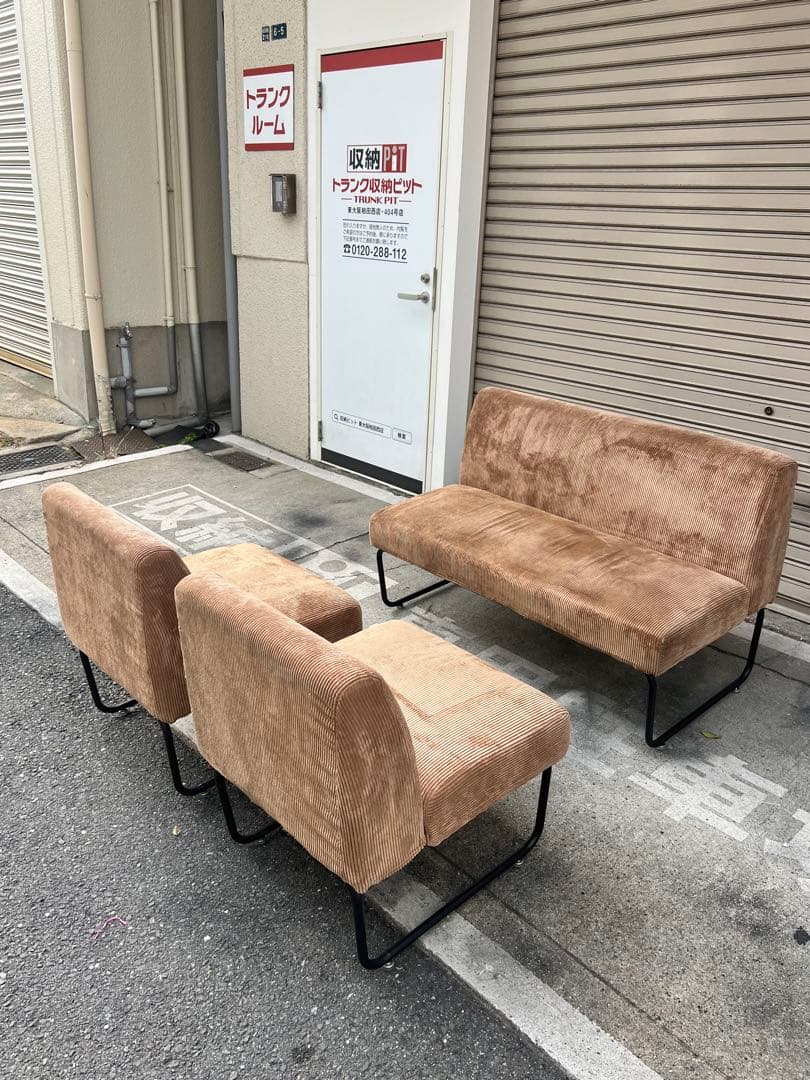 A750♠️B.Bファニシング コーデュロイ 高級 リビングソファ