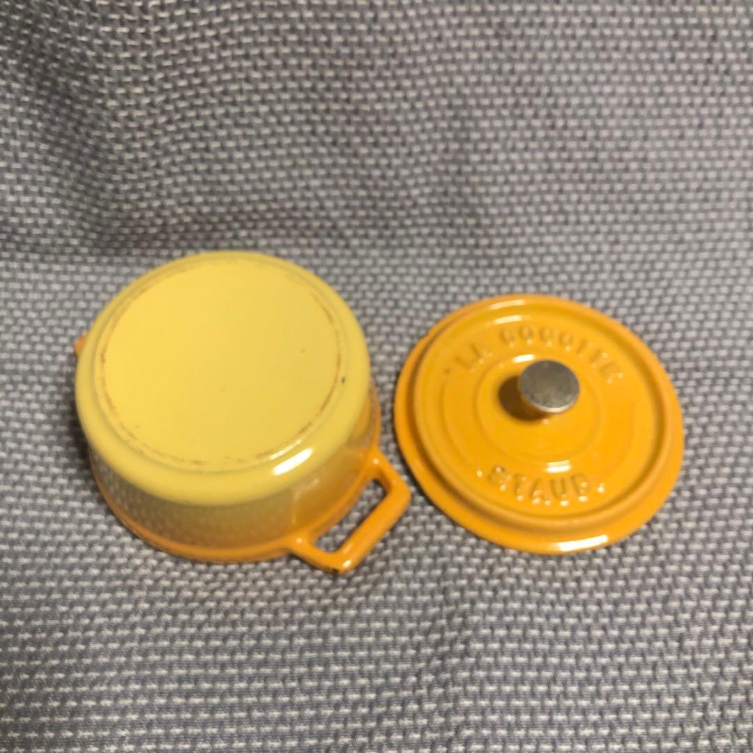 廃番　ストウブ　ミニココット 10 レモン