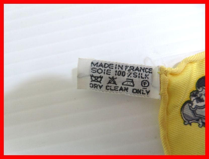 HERMES エルメス スカーフ mム136