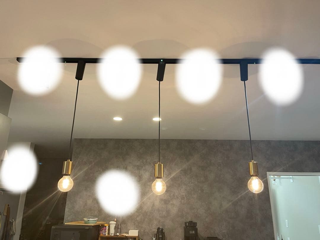 ダクトレール用　ペンダントライト　3セット