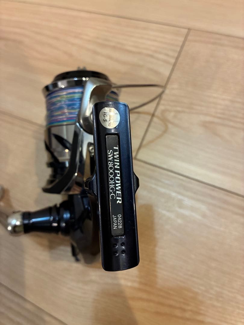 シマノ 21ツインパワーSW 8000HG(PE付属)