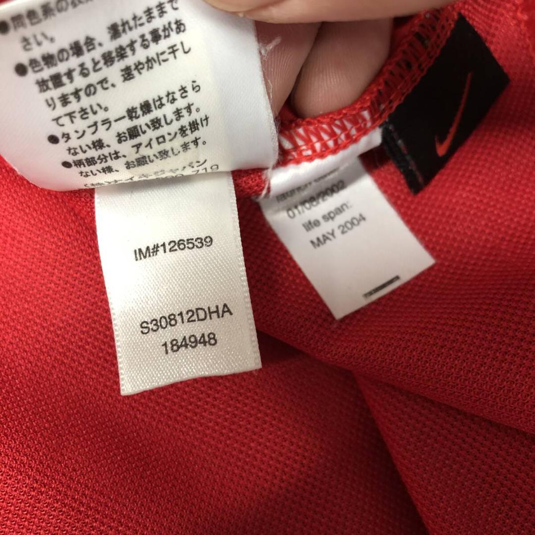 ナイキ マンチェスターユナイテッド 長袖ユニフォーム レッド M S3DHA
