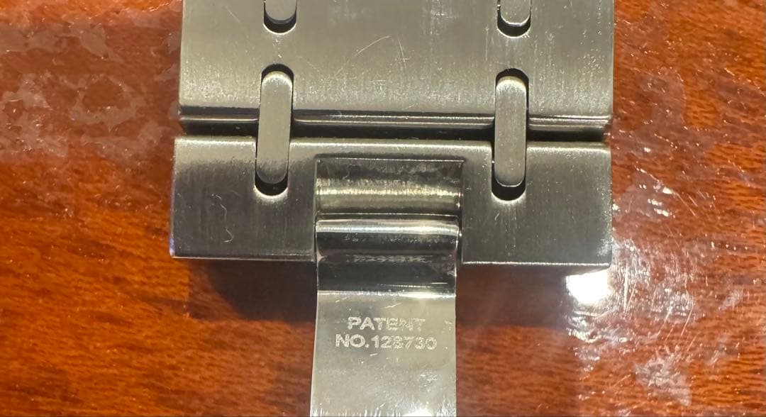 ルイ・ヴィトン タンブール 時計ベルト メタルブレスレットL R17188 美品