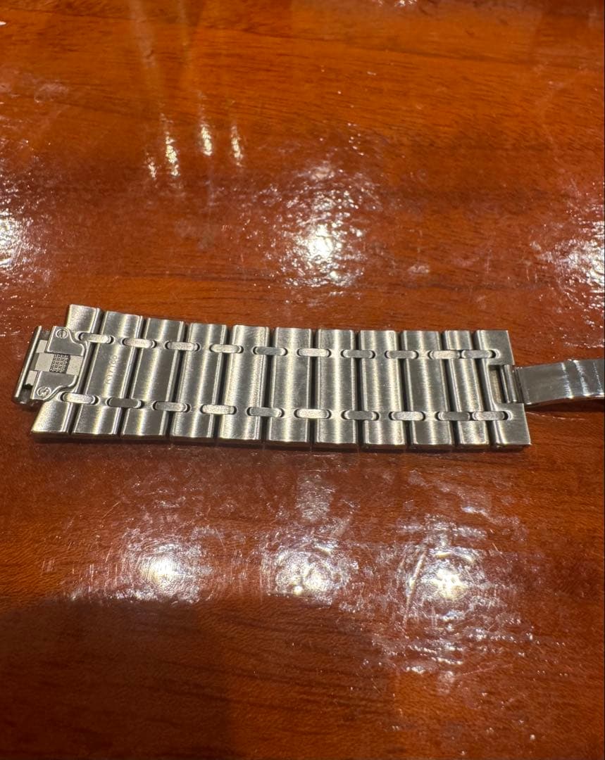 ルイ・ヴィトン タンブール 時計ベルト メタルブレスレットL R17188 美品