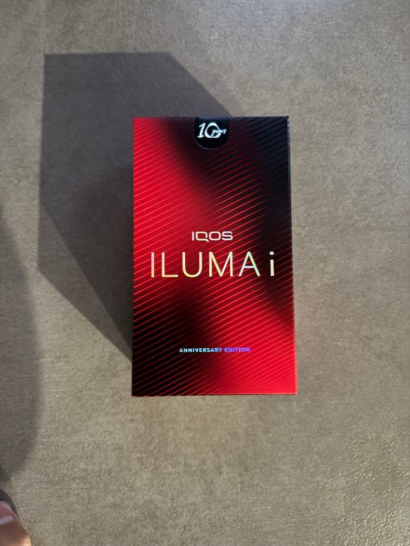 IQOS イルマiアニバーサリー本体 10周年記念モデル赤　ケース付き