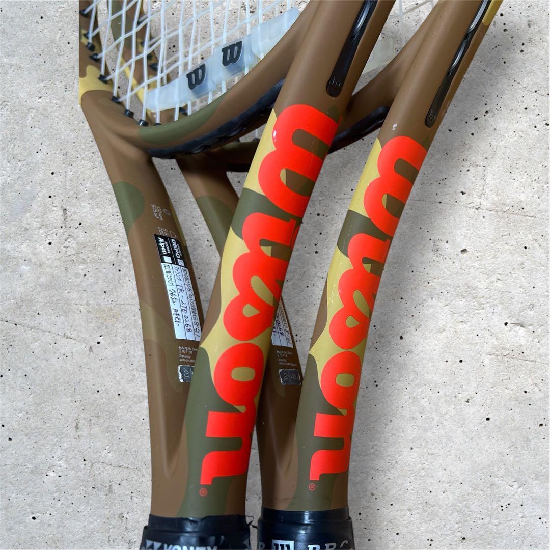 ✨錦織圭モデル✨WILSON BURN 100LS G2 CV CAMO 2本