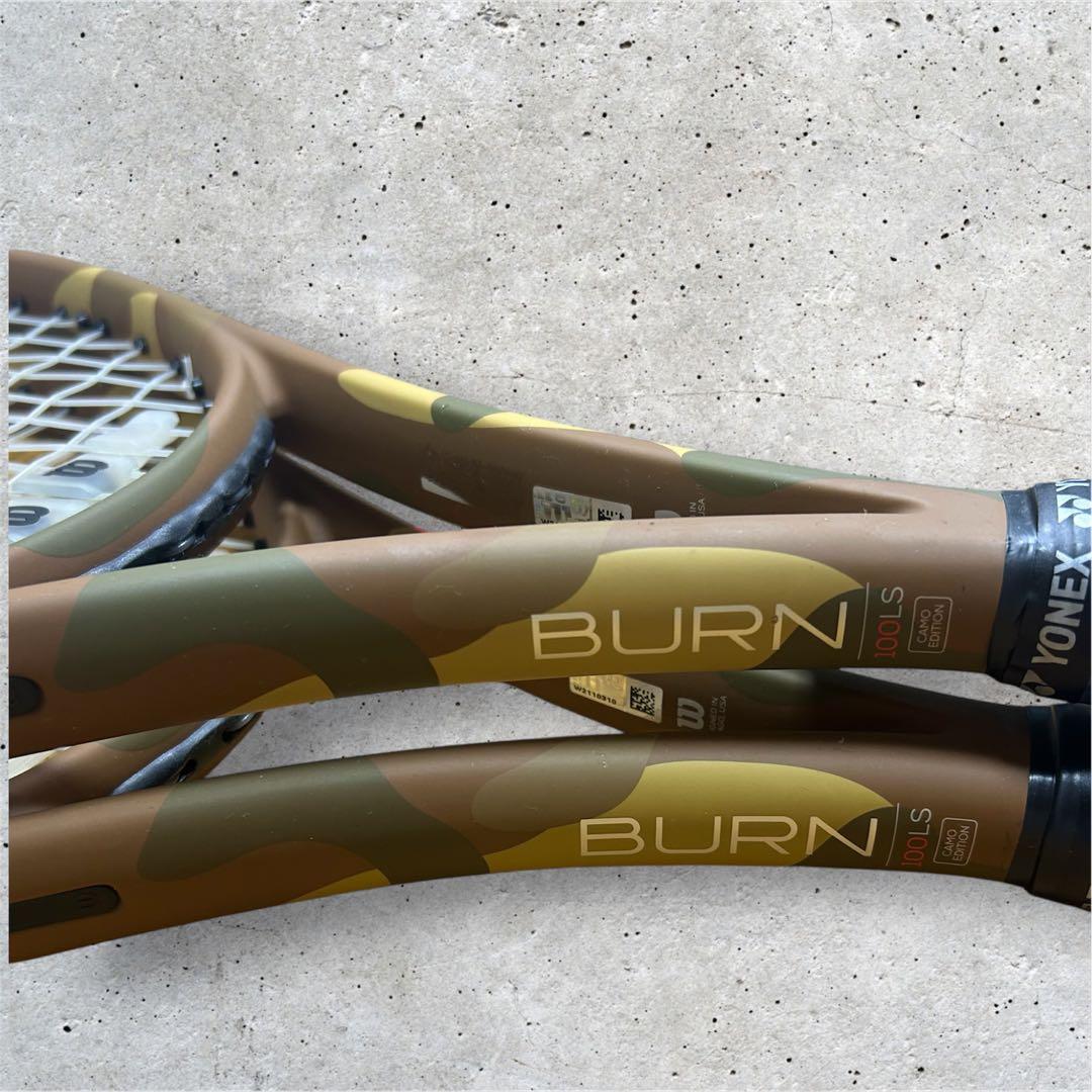 ✨錦織圭モデル✨WILSON BURN 100LS G2 CV CAMO 2本