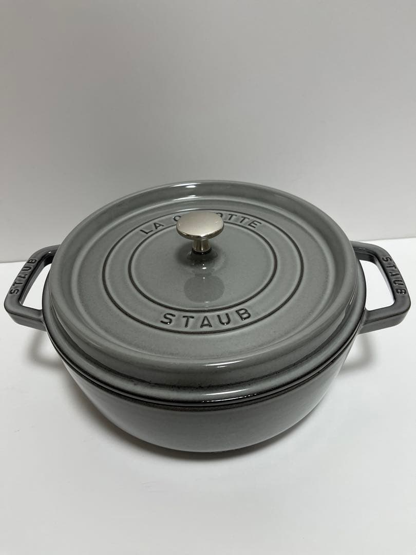 ストウブ シャローラウンドココット 26cm