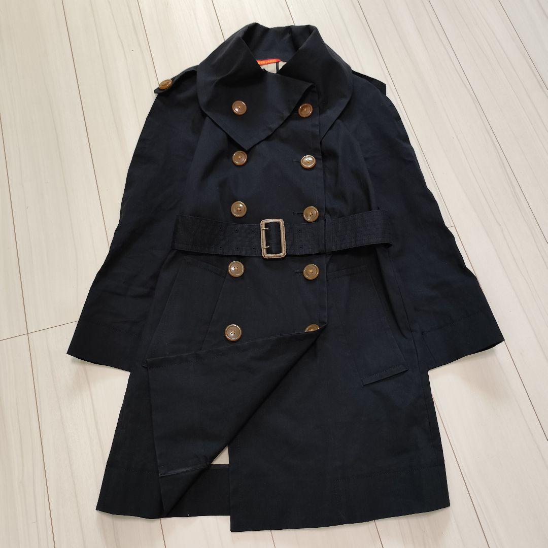 ヴィヴィアンウエストウッド レッドレーベル トレンチコート ベルト 黒 2