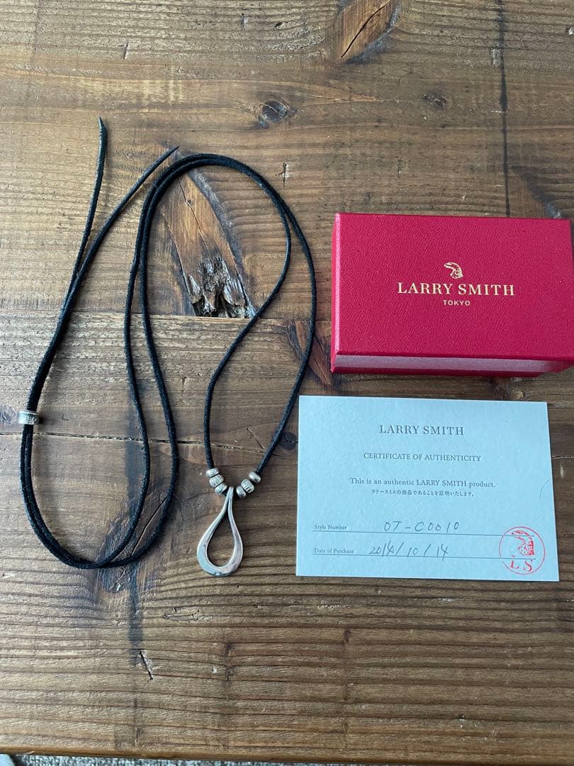 アクセサリー LARRY SMITH INFINITY END HOOK TOP 22K