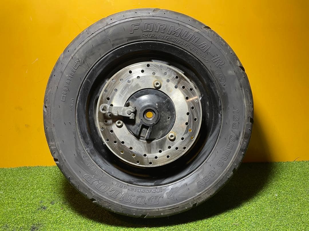 マジェスティ sg03j C タイヤ　ホイール　ロンホイ　太足　ブレーキシュー