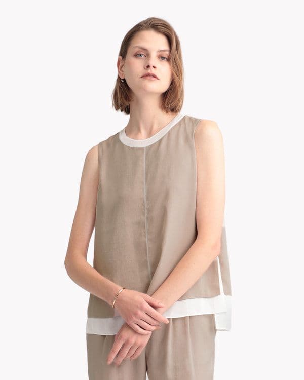 セオリーリュクス ノースリーブ ブラウス　smallサイズ　新品未使用