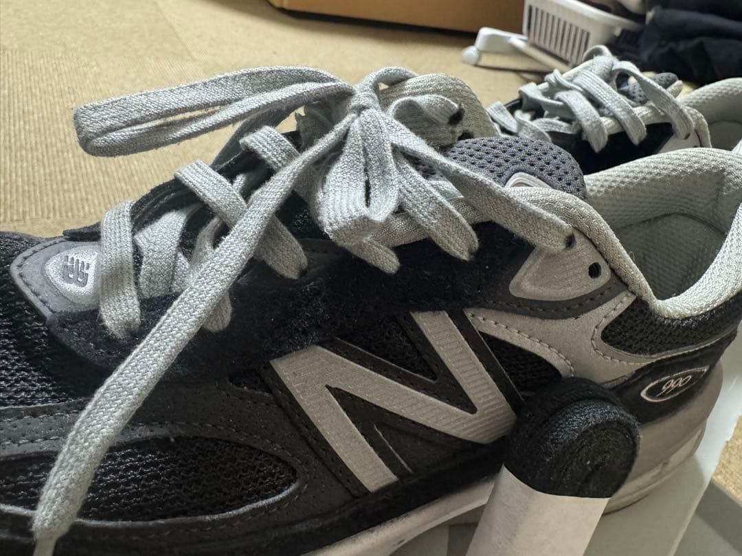 New Balance 990 黒/グレー