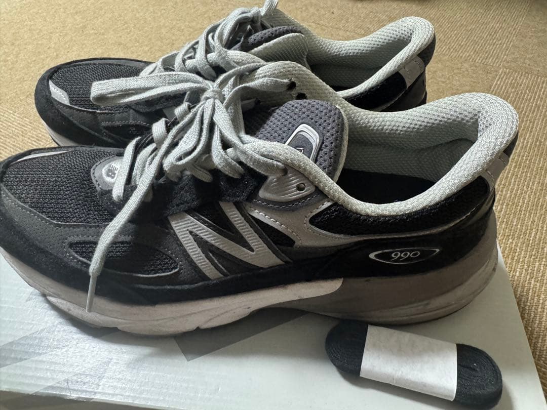 New Balance 990 黒/グレー