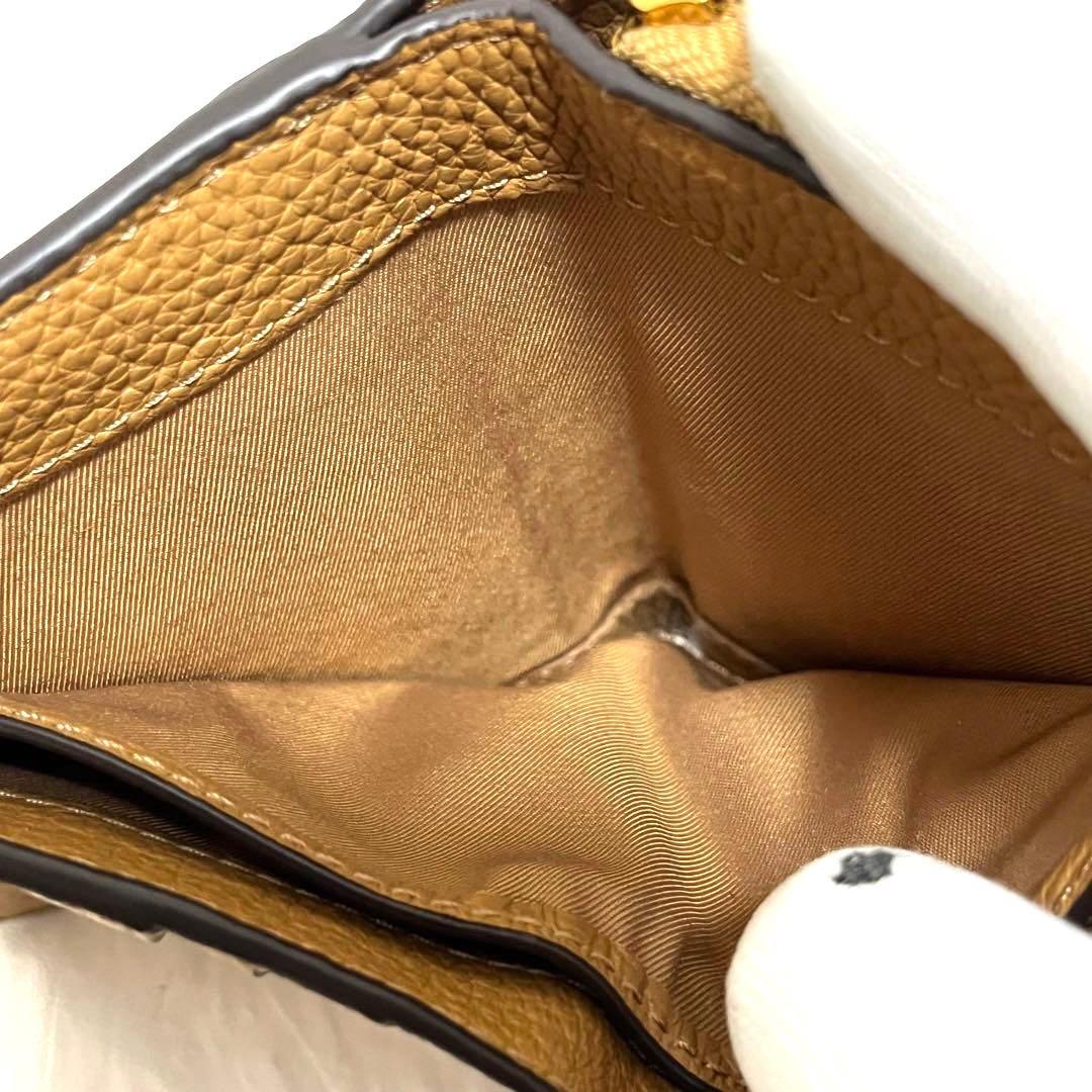 【極美品】Tory Burch トリーバーチ二つ折り財布 ブラウン