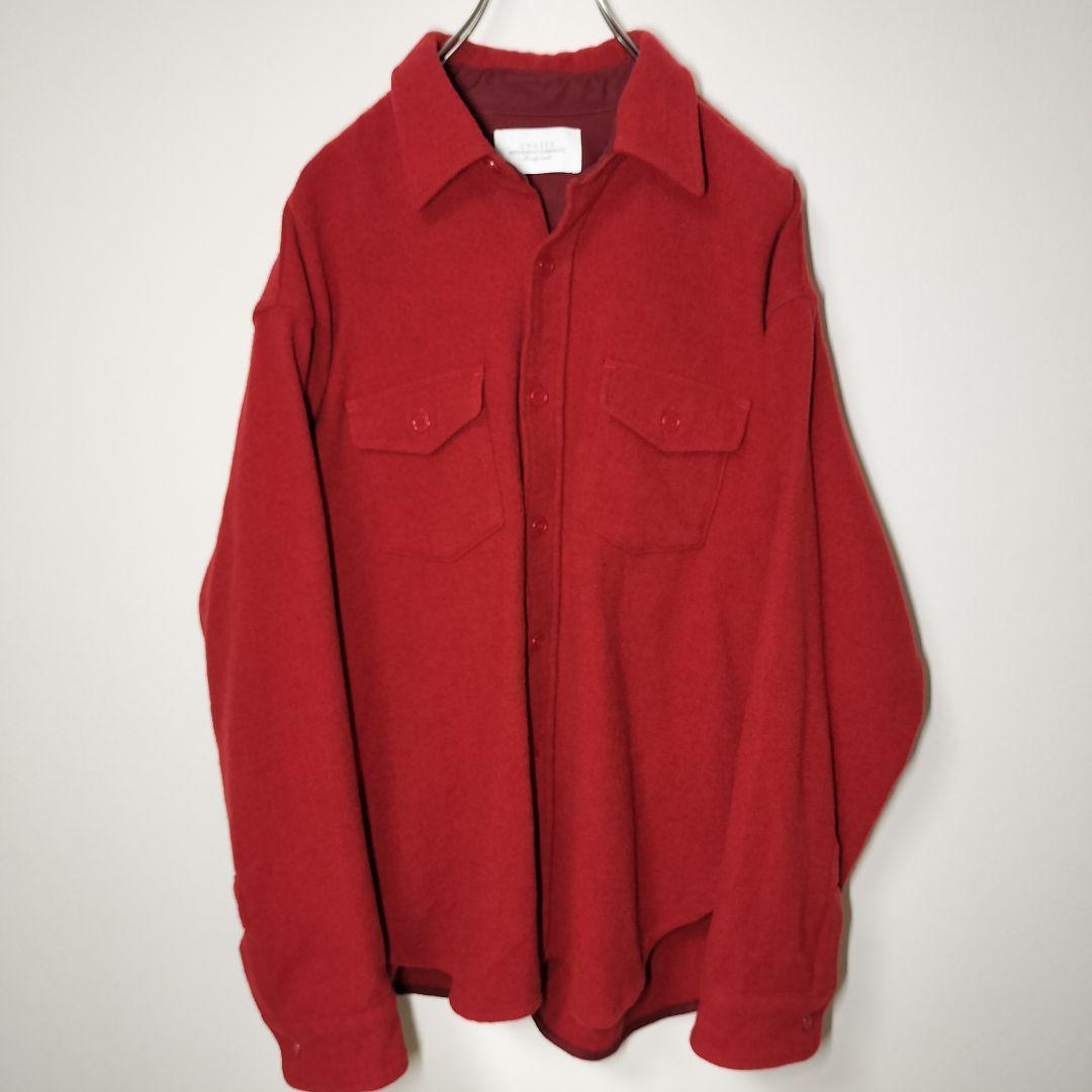 UNUSED アンユーズド ウールシャツ ジャケット メンズ トップス アウター