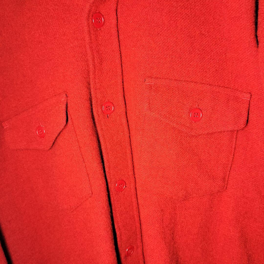 UNUSED アンユーズド ウールシャツ ジャケット メンズ トップス アウター