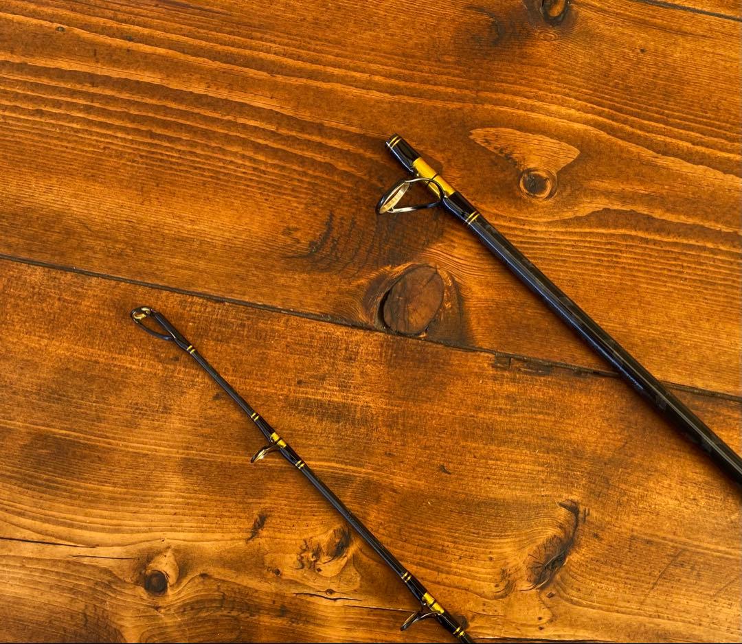 ジギングセット　船釣り　3P パックロッド　スロージギング　ブラック　7ft