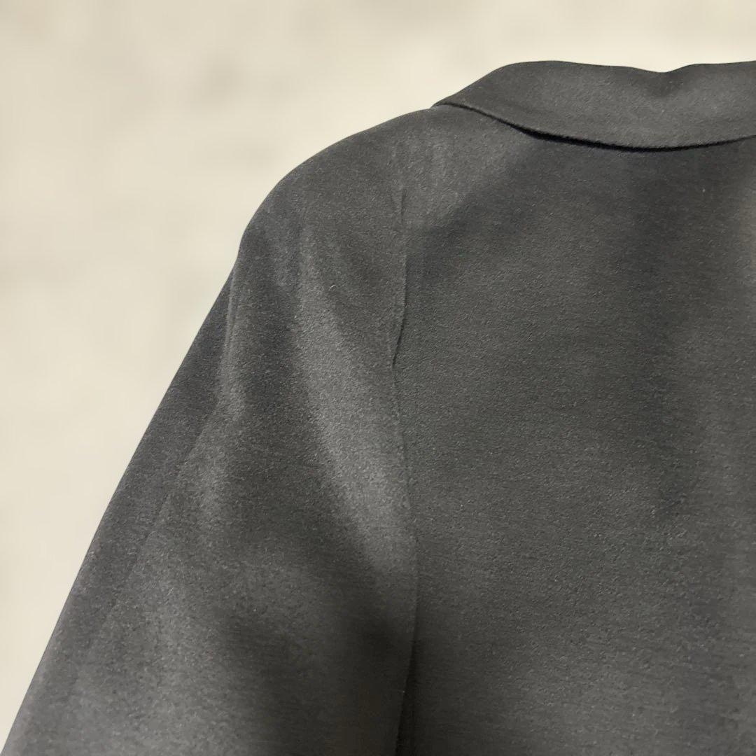 美品 ADRIA カシミヤ100% ロングコート 黒 pure cashmere