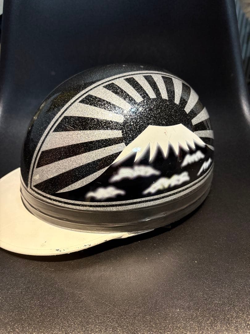 コルク半 ラメ 日章 立花コルク 半帽