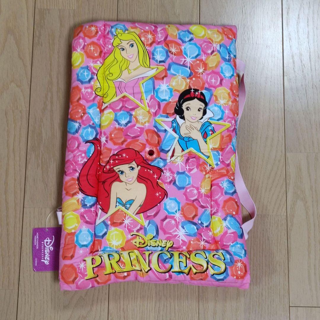 ディズニープリンセス　防災頭巾　クッション　長期保管品