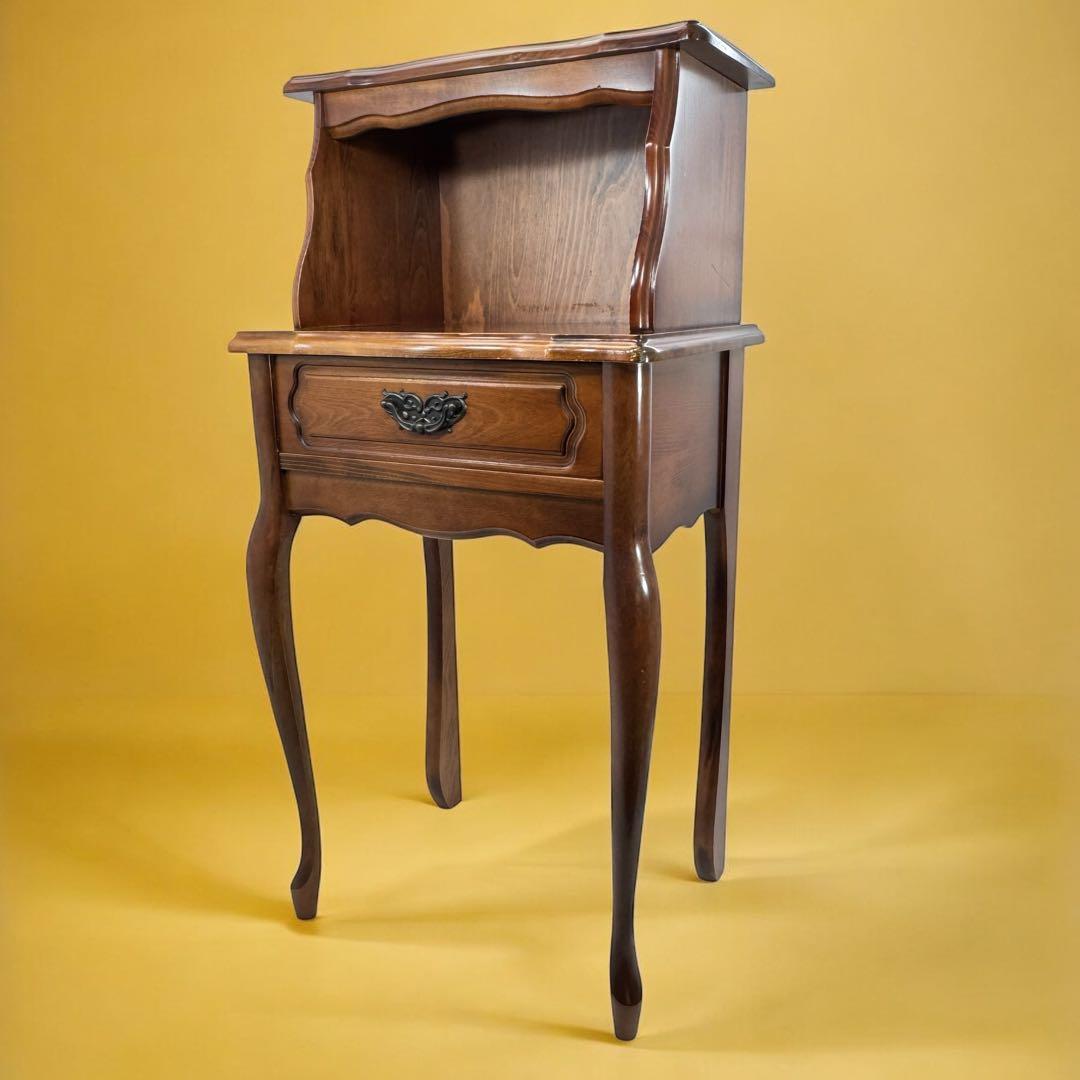 ヒカリHIKARI 光製作所 猫脚　コンソール　飾り棚キャビネットサイドテーブル