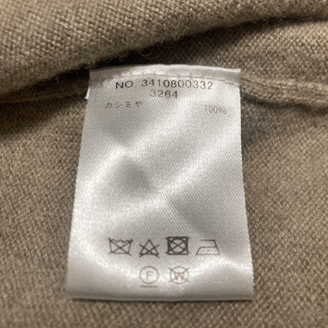 美品✨現行ebure カシミヤ100% ハイゲージニット　ロングカーディガン