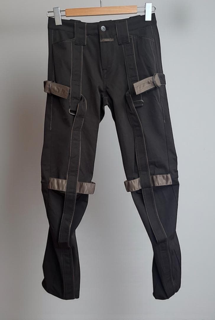 【MARITHÉ FRANÇOIS GIRBAU】ジルボー 立体ボンテージパンツ