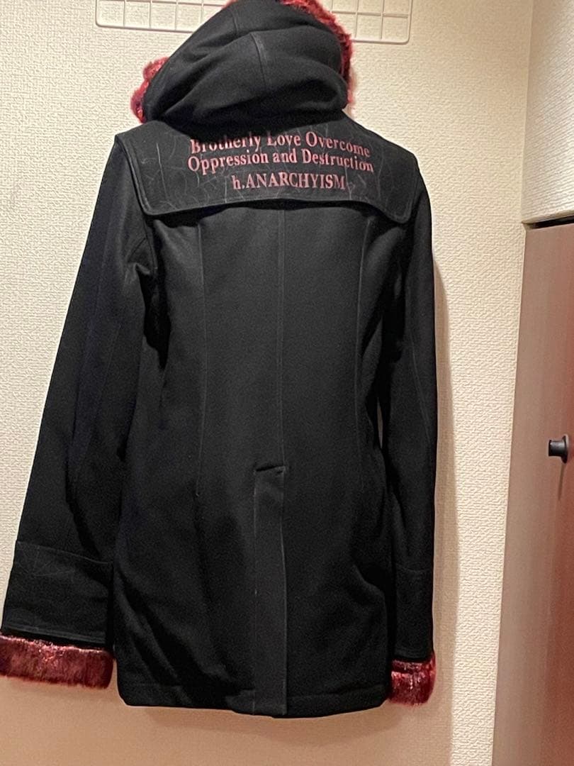 ファー付きダッフルコート　h.NAOTO