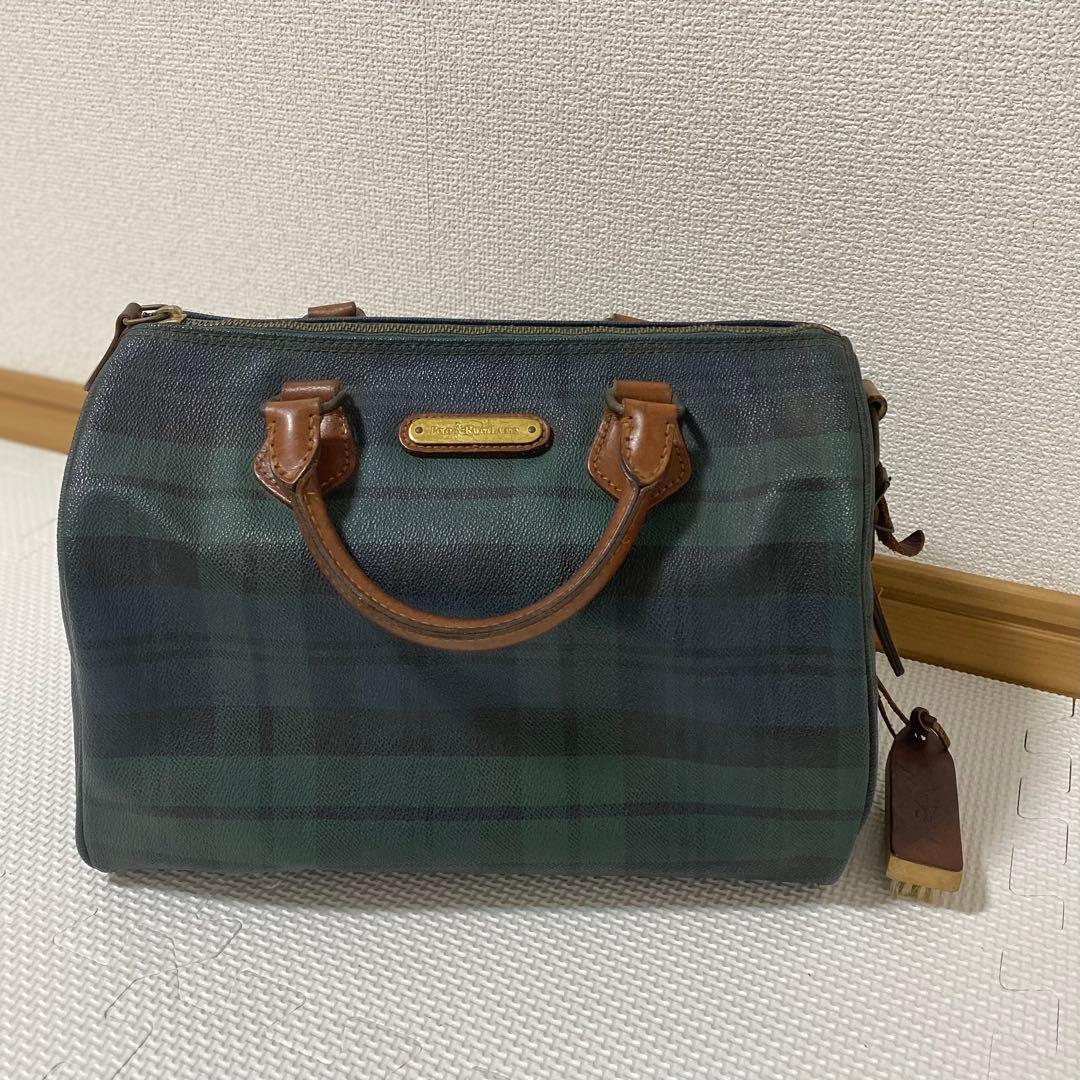 【毛深いマッチョ】POLO RALPH LAUREN｜ミニボストンバッグ