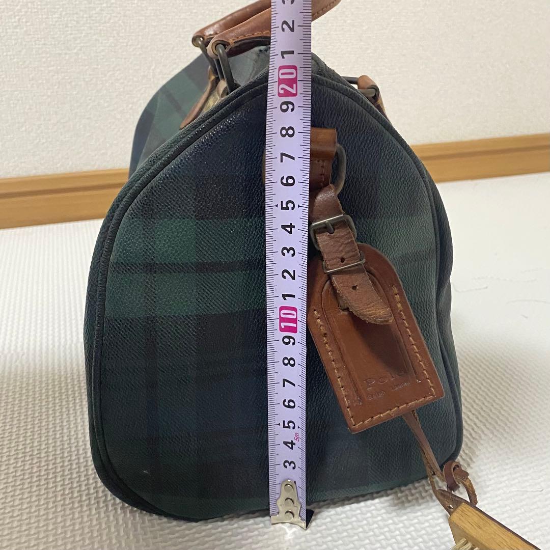 【毛深いマッチョ】POLO RALPH LAUREN｜ミニボストンバッグ