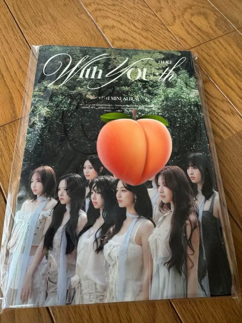 TWICE With YOU-th sound wave ラキドロ モモ サイン