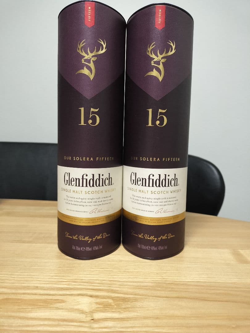 【新品未開封送料込】グレンフィディック 15年 ソレラリザーブ 700ml×2本