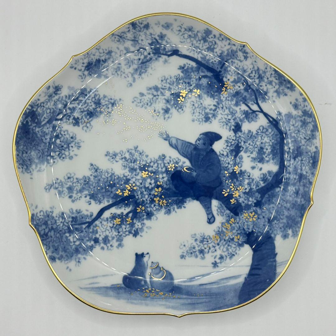 美品☆マイセン 2017年 メモリアルプレート 花咲か爺さん 付属品付き