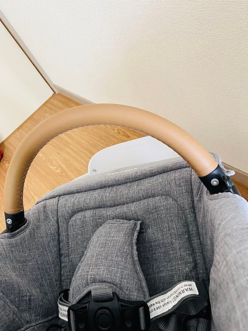 美品AirBuggyエアバギーココブレーキエクストラフロムバース　アースグレイ