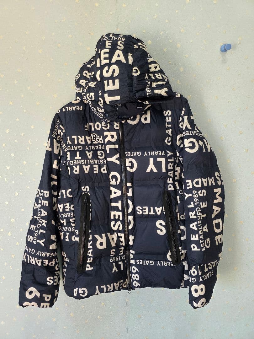 エクリプスです!美品パーリーゲイツフード付きダウンジャケット４