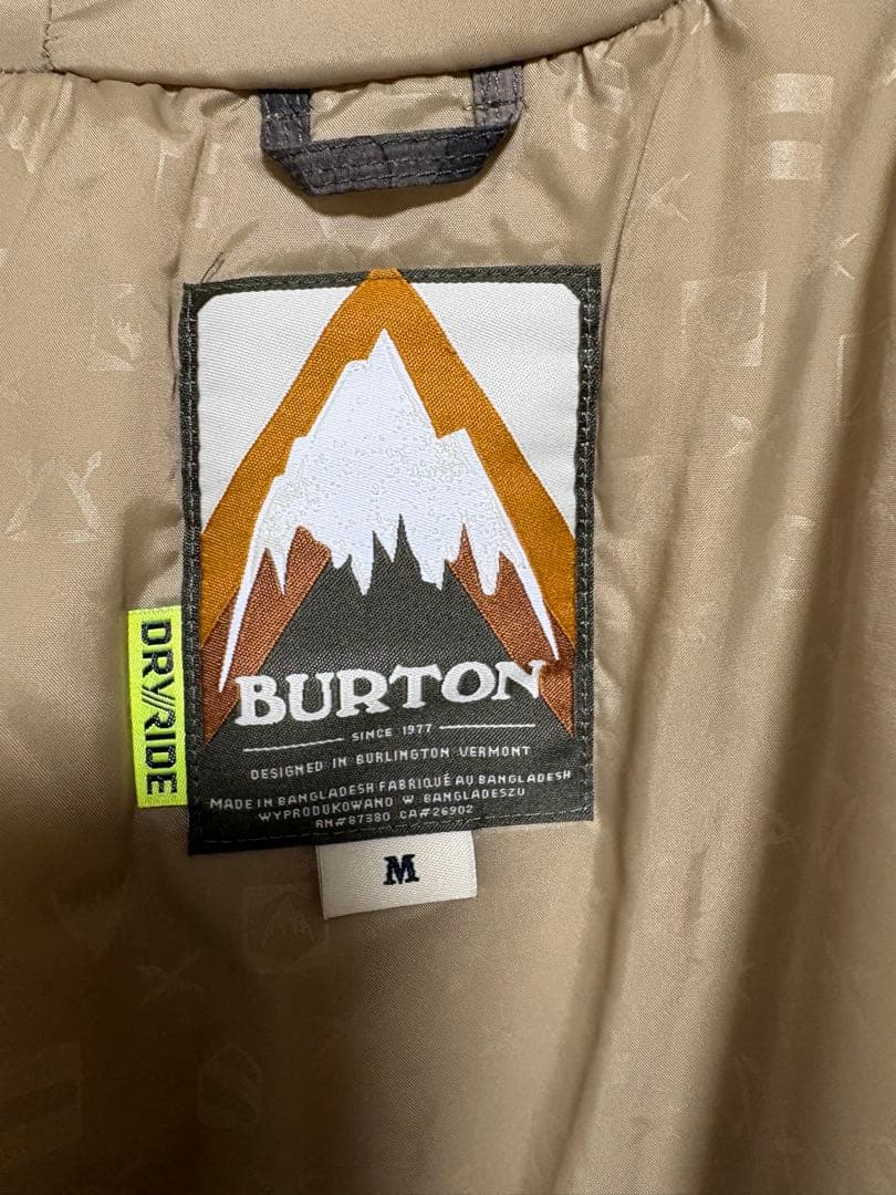 ♦︎良品♦︎ BURTONバートン　スノボウェア　スキーウェア　「AKパンツ」　M