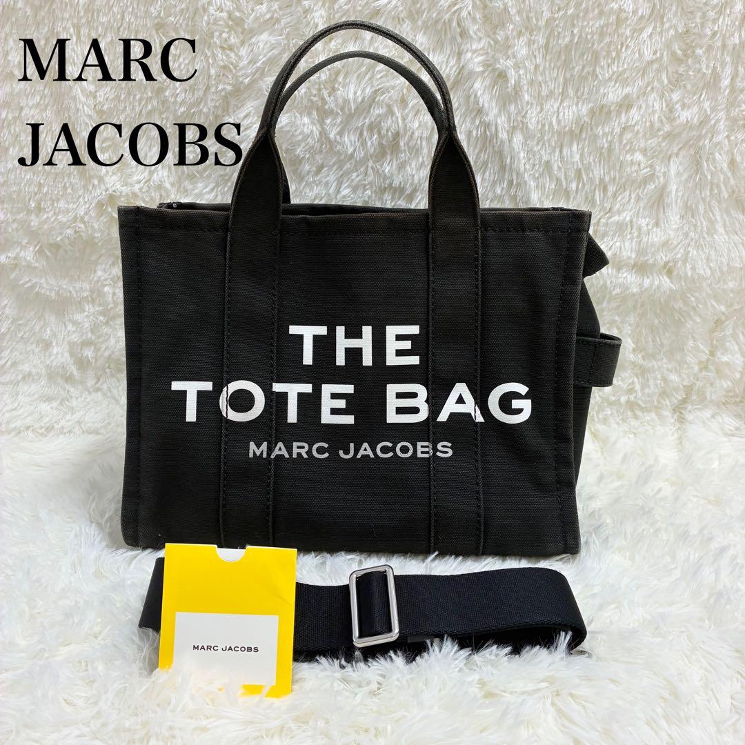 マークジェイコブス　ザ トートバッグ 2way A4可ブラック キャンバス